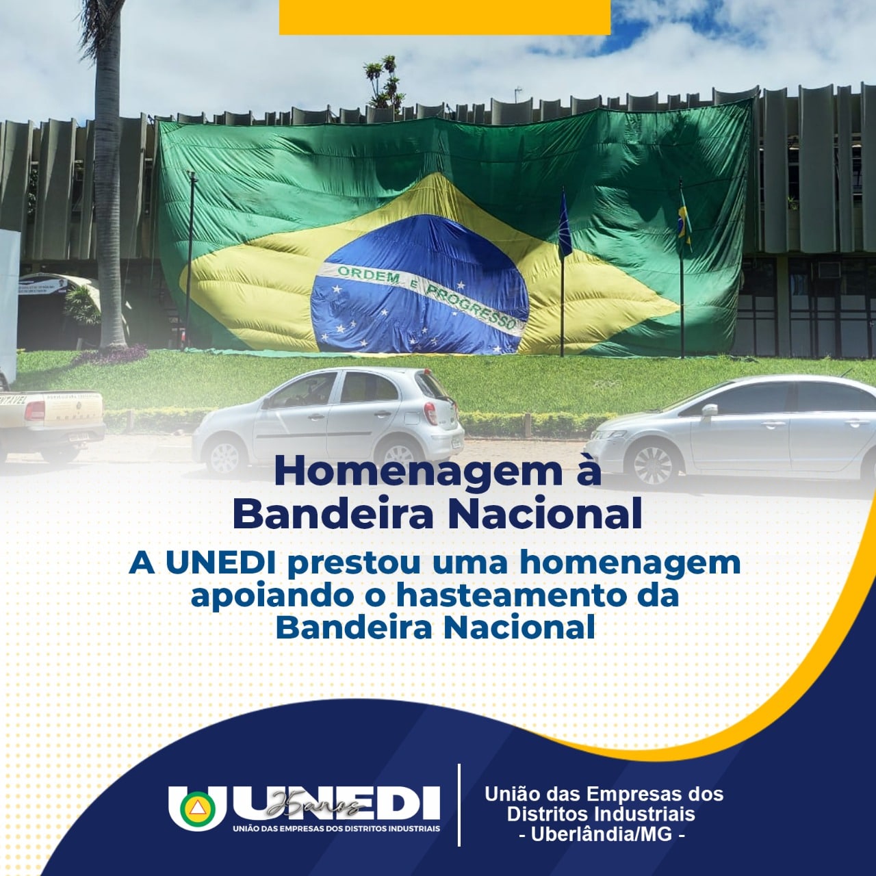 Read more about the article Homenagem à Bandeira Nacional